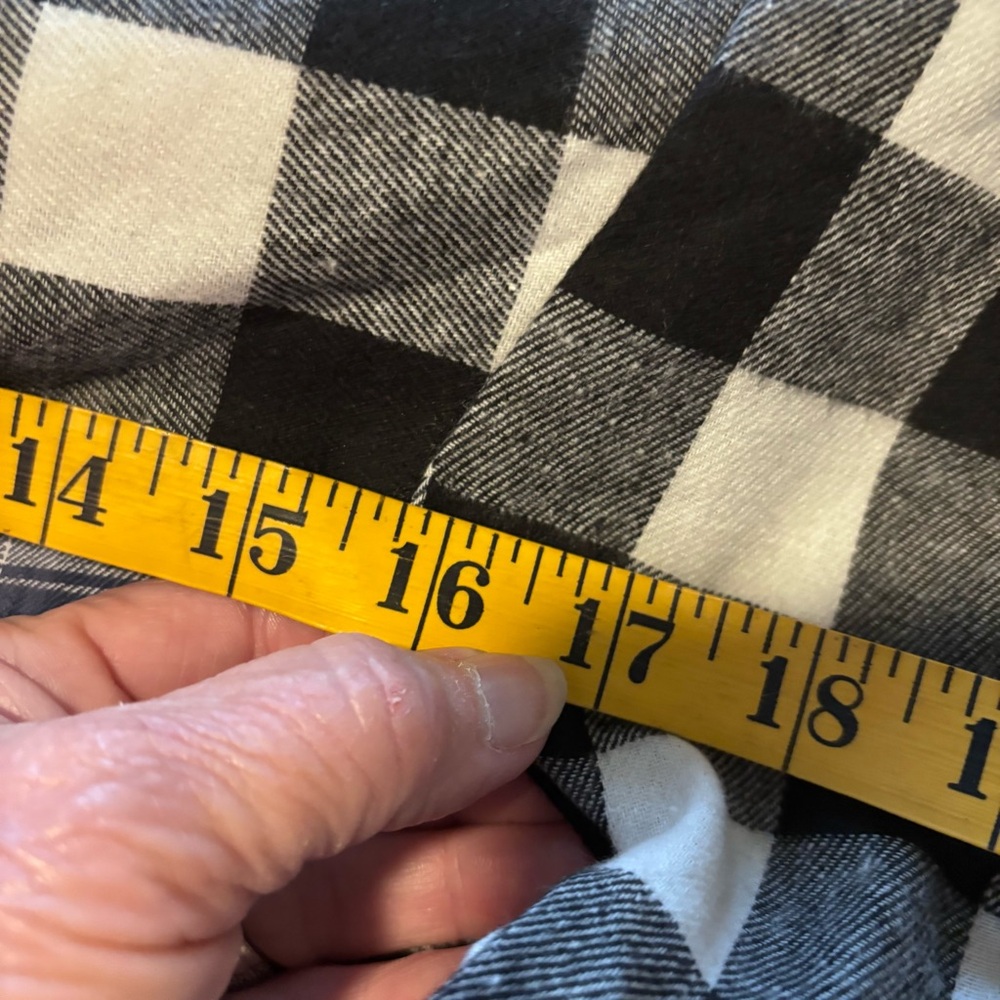 MABLE Monochrome BLACK AND WHITE Plaid Dress MIDI dress - Picture 9 of 10